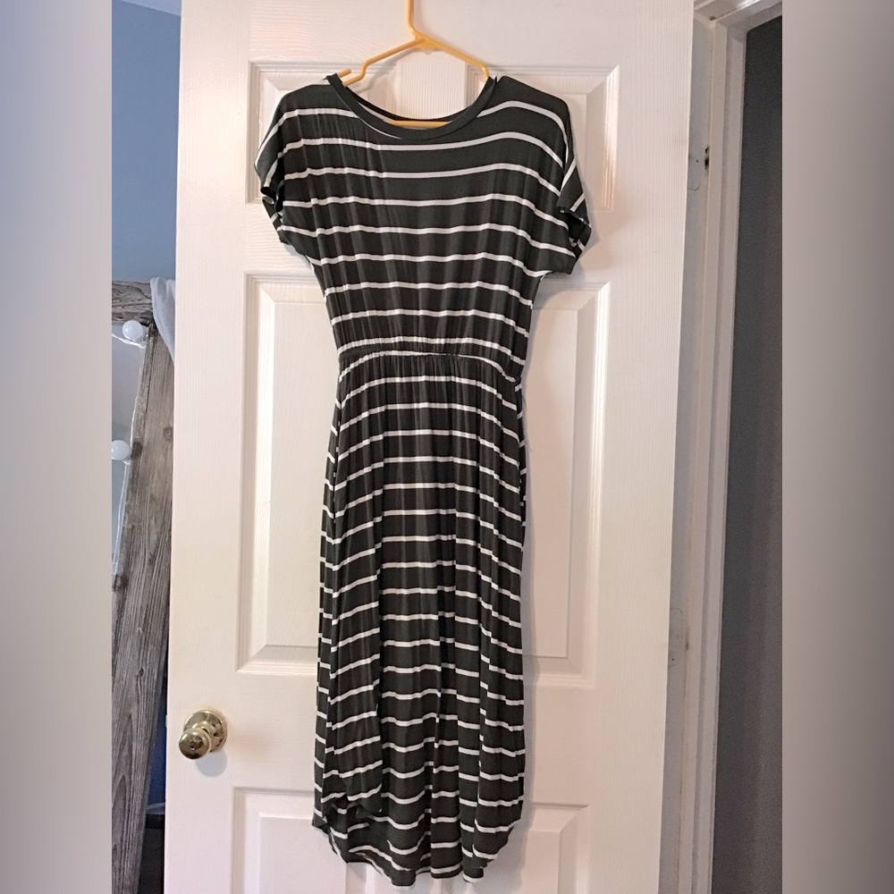 COPY - Ruthie Grace Boutique Olive Green Dress